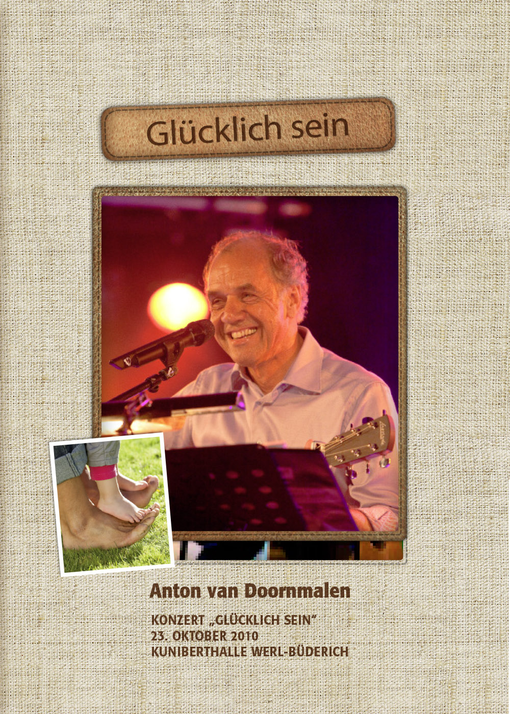 DVD Cover “Glücklich sein” van Anton van Doornmalen DVD Cover "Glücklich sein" van Anton van Doornmalen